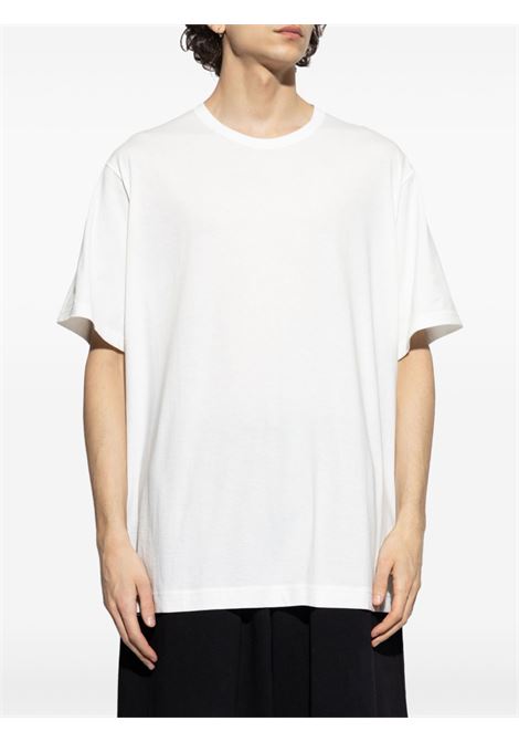 White cotton t-shirt Yohji yamamoto - men Yohji Yamamoto | HPT020701